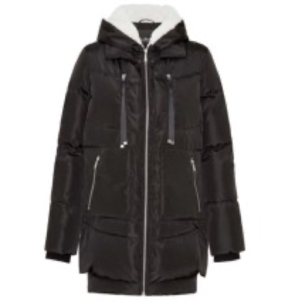 Sam Edelman puffer with Berber lined hood